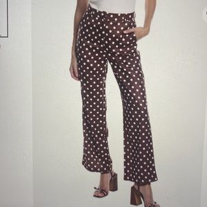 NWT- Advantlook Polka Dot pant